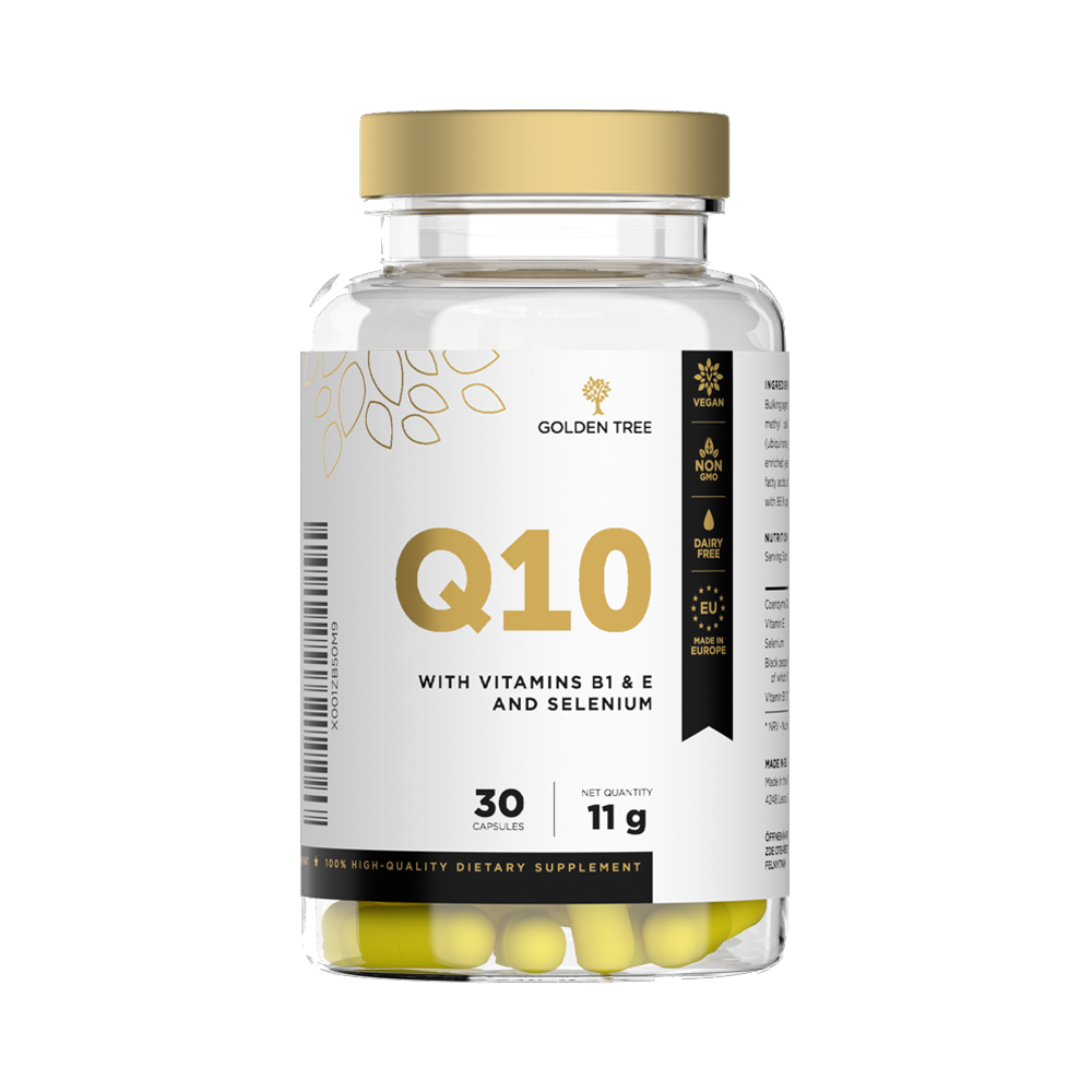 Q10 by Golden Tree | 50 mg Coenzyme Q10 per capsule