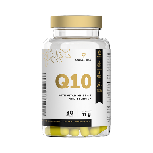 Q10 by Golden Tree | 50 mg Coenzyme Q10 per capsule