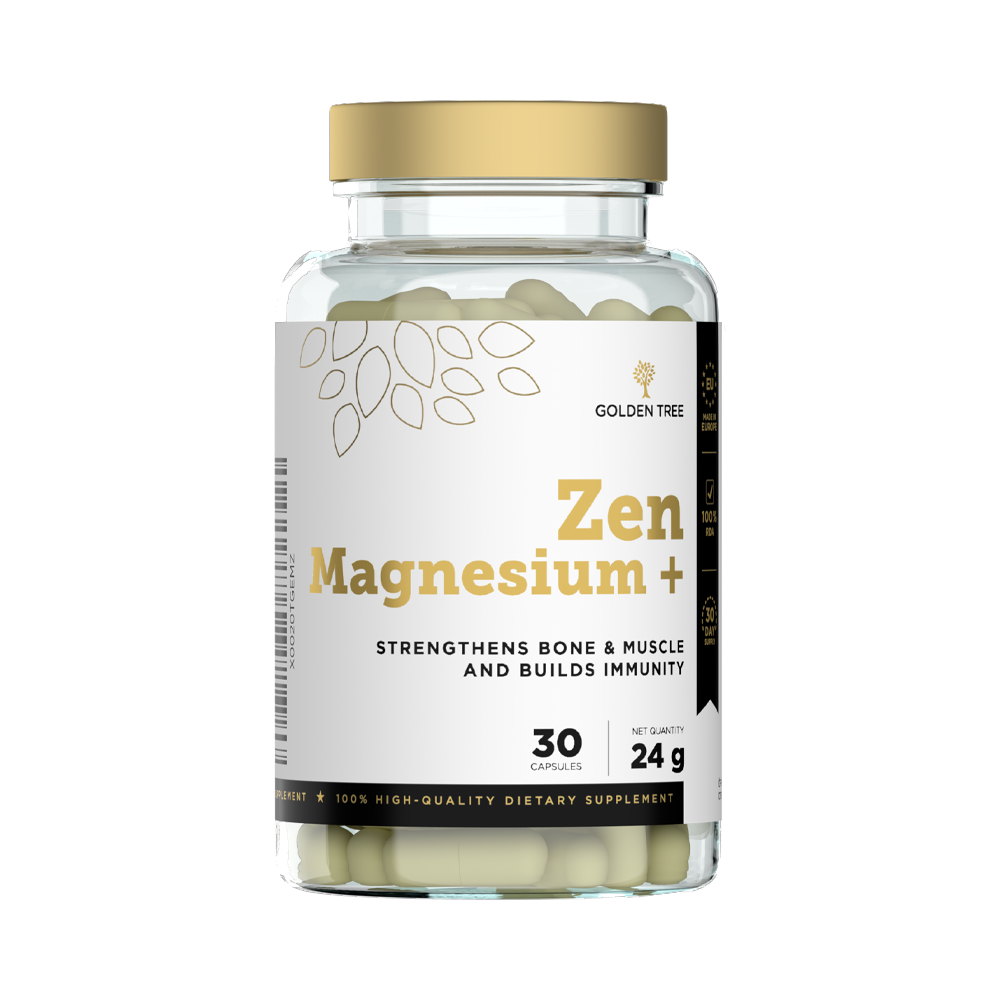 Golden Tree Zen Magnesium + | Reduces fatigue
