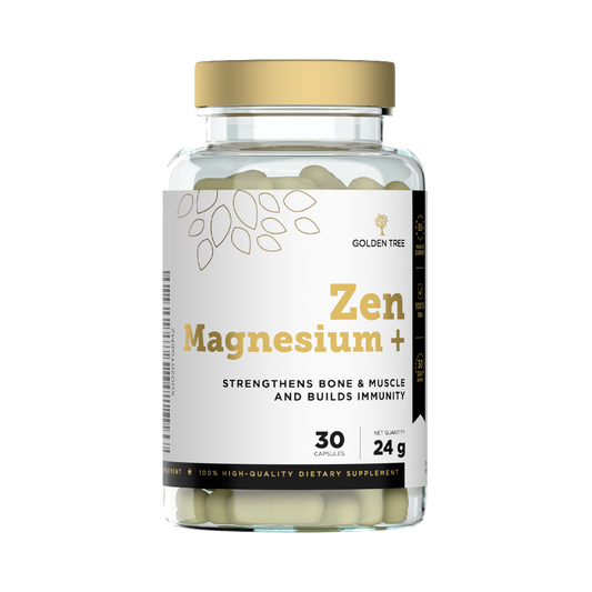 Golden Tree Zen Magnesium + | Reduces fatigue