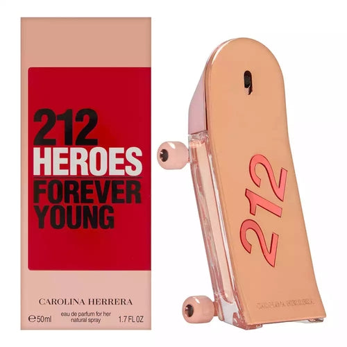 212 Heroes Forever Young Perfume for Women - Eau de Parfum Spray 1.7 oz