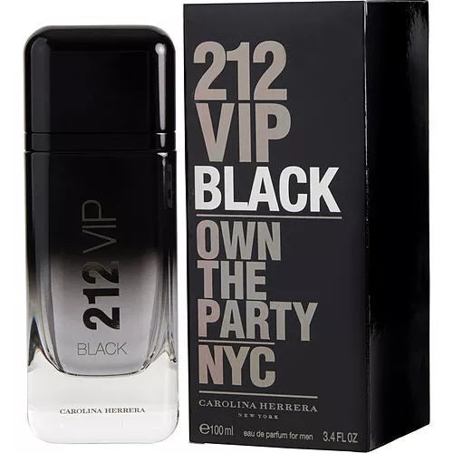212 Vip Black Cologne for Men - Eau de Parfum Spray 3.4 oz
