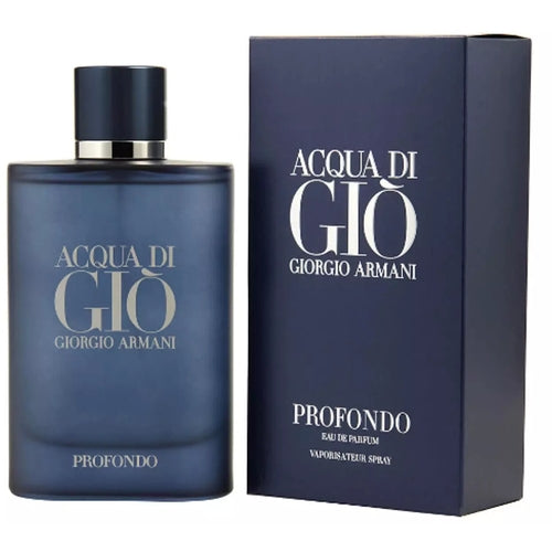 Acqua Di Gio Profondo Cologne for Men - Eau de Parfum Spray 6.7 oz