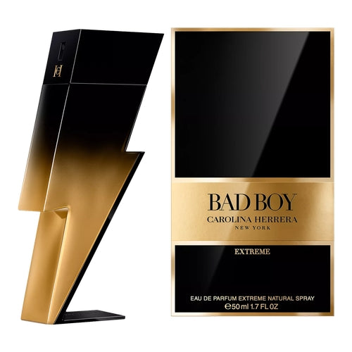 Carolina Herrera Bad Boy Extreme Cologne for Men - Eau de Parfum Spray 1.7 oz