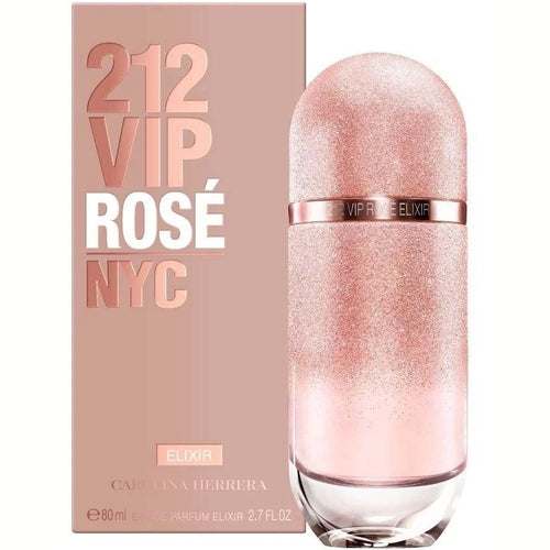 212 VIP Rose Elixir Perfume for Women - Eau de Parfum Spray 2.7 oz
