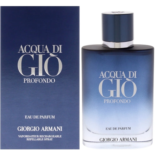 Acqua Di Gio Profondo Cologne for Men - Eau de Parfum Spray 3.3 oz