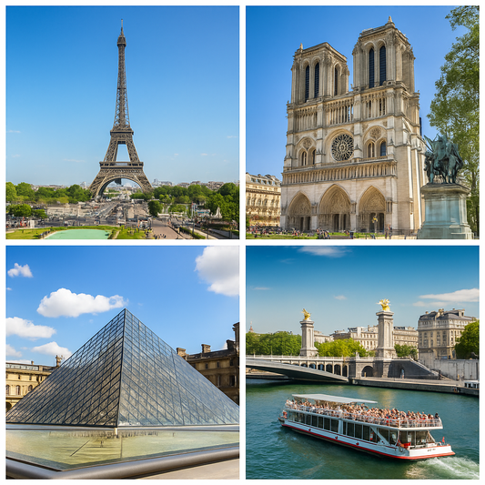 Paris Top Attractions Tour Collection