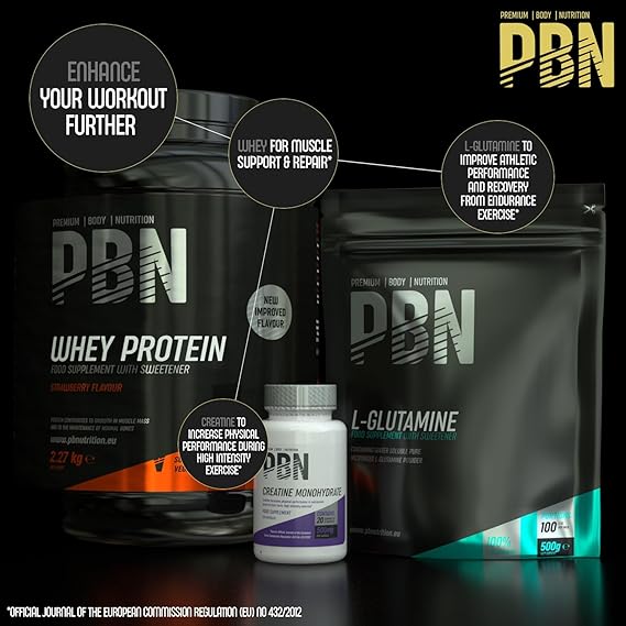 PBN Premium Body Nutrition Whey Protein – 2.27 kg Strawberry